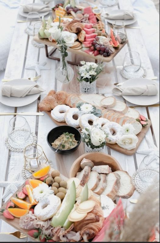 Classic Brunch Grazing on Boards