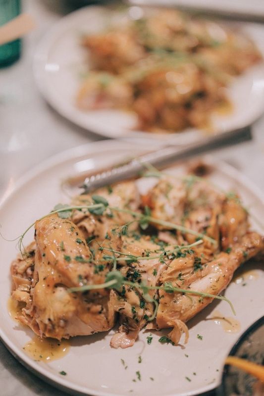 WHOLE ROAST CHICKEN, GRAVY
